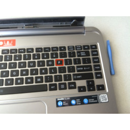 Замена клавиш клавиатуры Toshiba Satellite Click